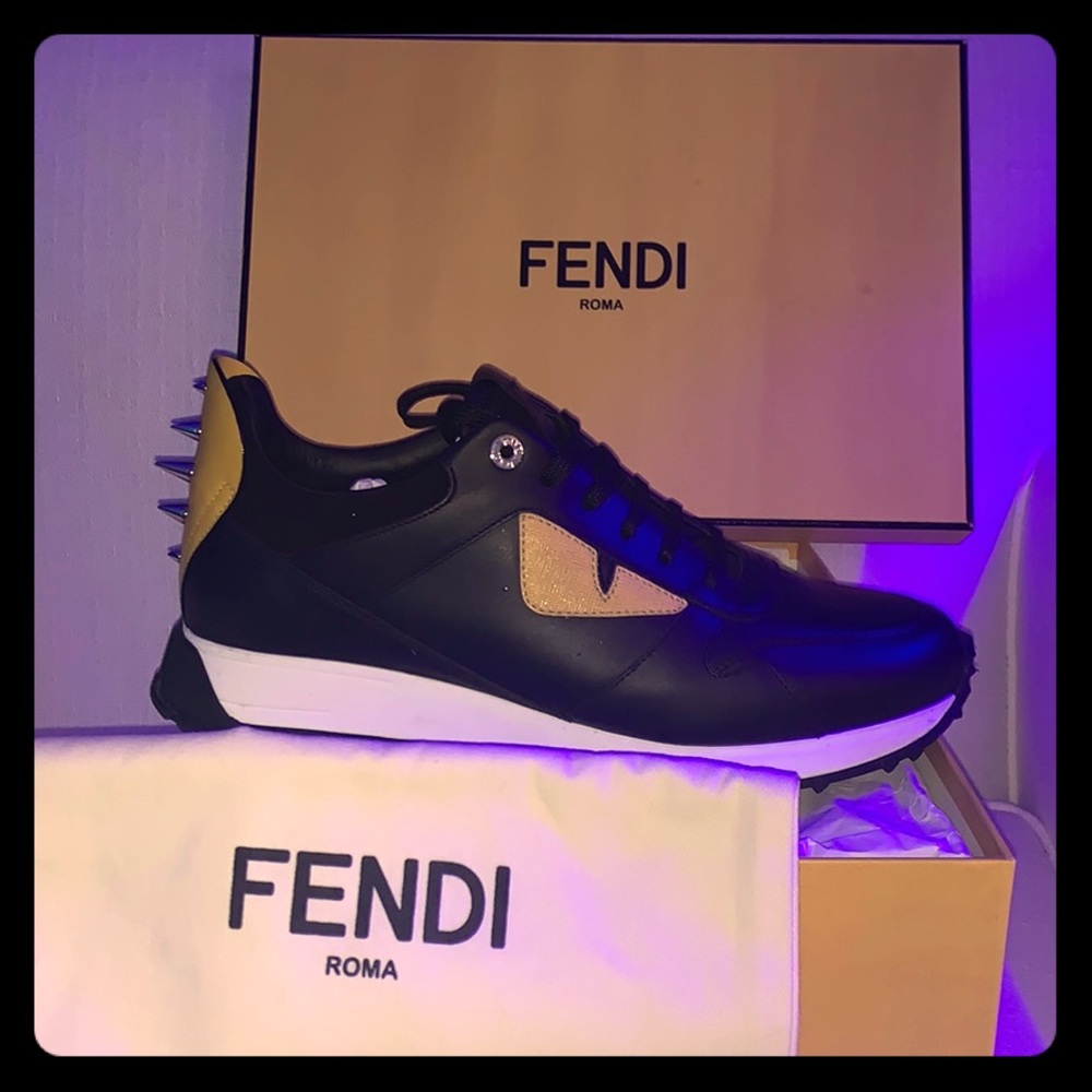Brand New Fendi Monster Sneakers